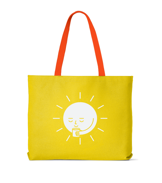 Sun Buddy Tote in Brilliant Yellow